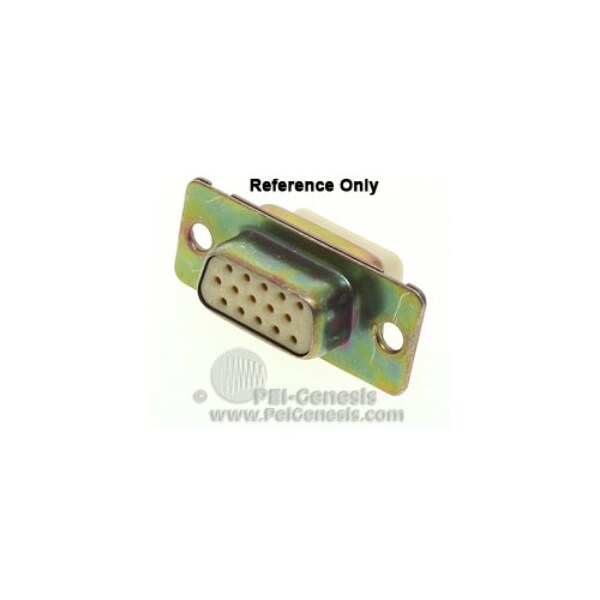 DSUB 15F CRIMP LC E  ZINC
